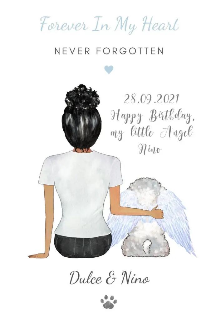 Andachtsbild von Dulce mit Dir Nino tief im Herzen ❤