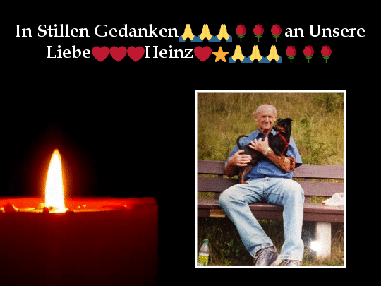 Condolence image of In Stillen Gedanken❤️⭐️❤️