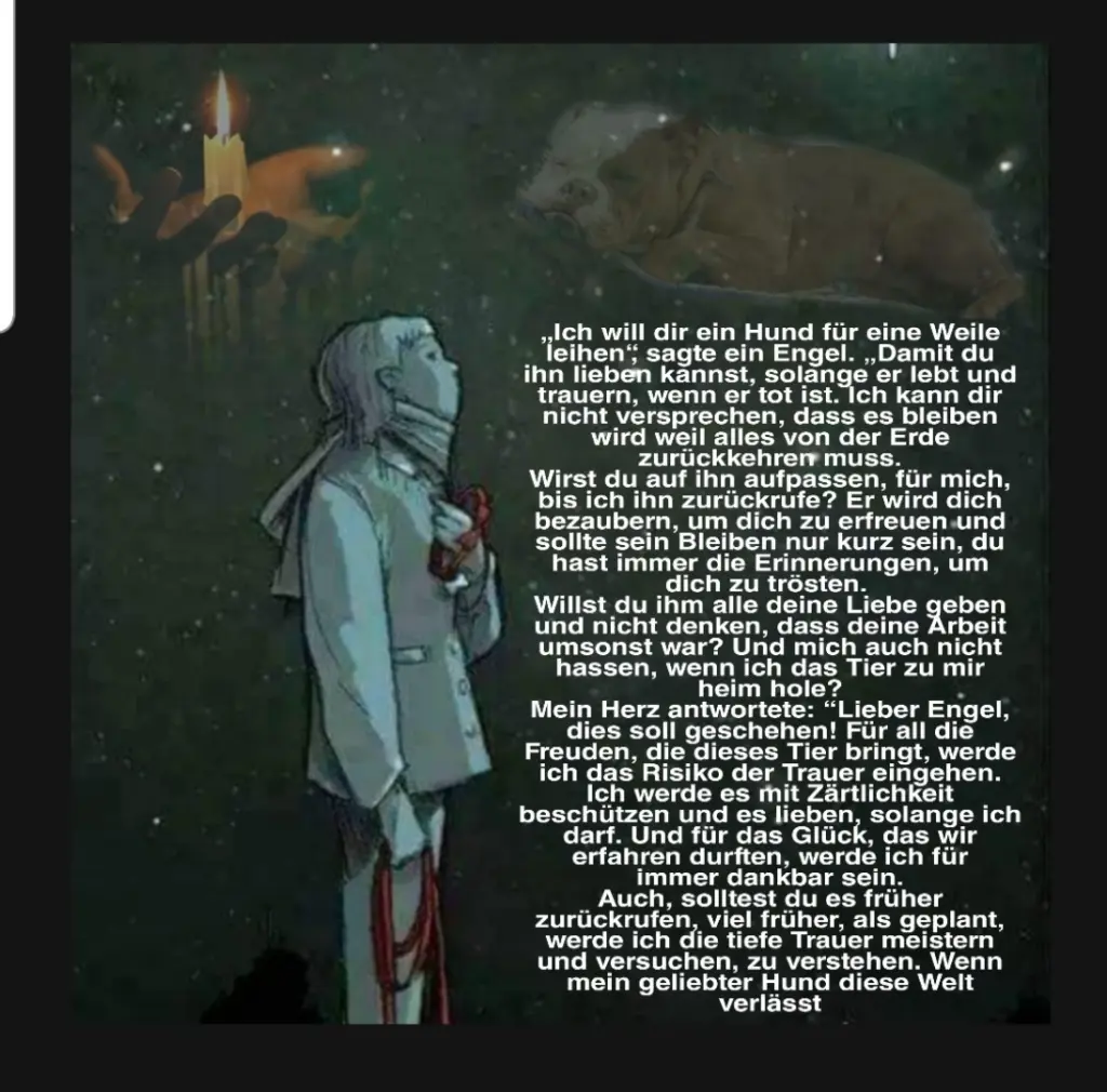 Andachtsbild von Sabrina