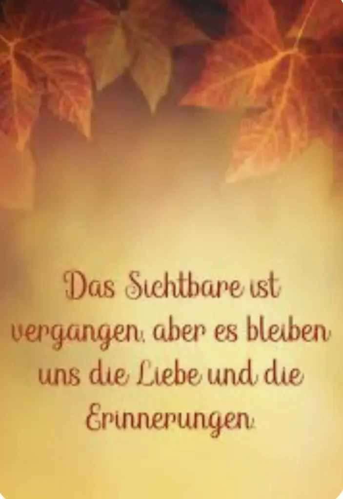 Condolence image of An Emmchen und Corinna