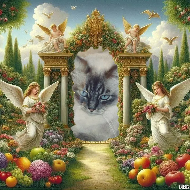 Condolence image of Tanja mit Timmy im 💖🐈🐾