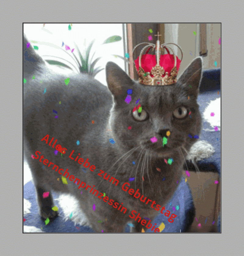 Andachtsbild von Sabine mit Kaspar tief im Herzen