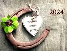 Andachtsbild von Neujahrsgrüße