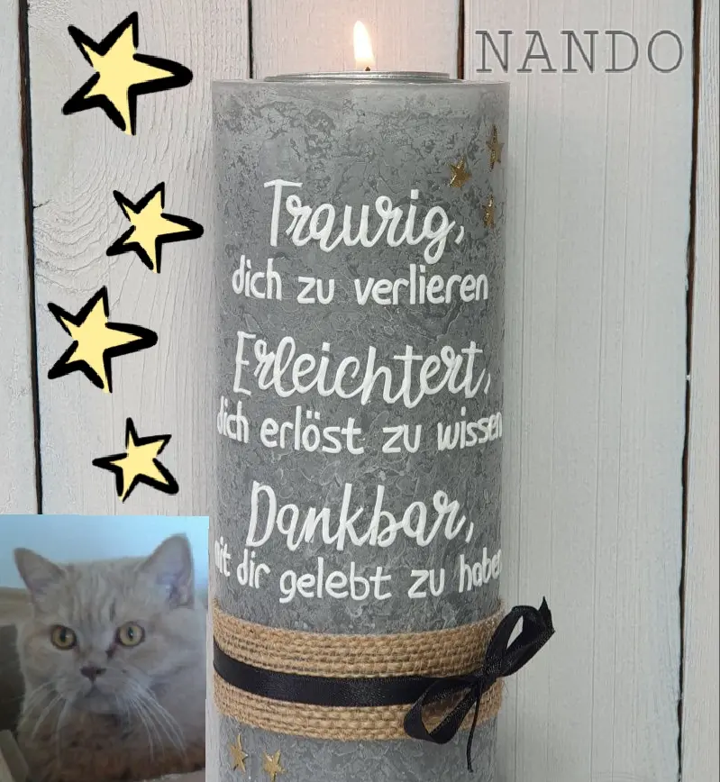 Condolence image of Sabine mit Kaspar tief im Herzen