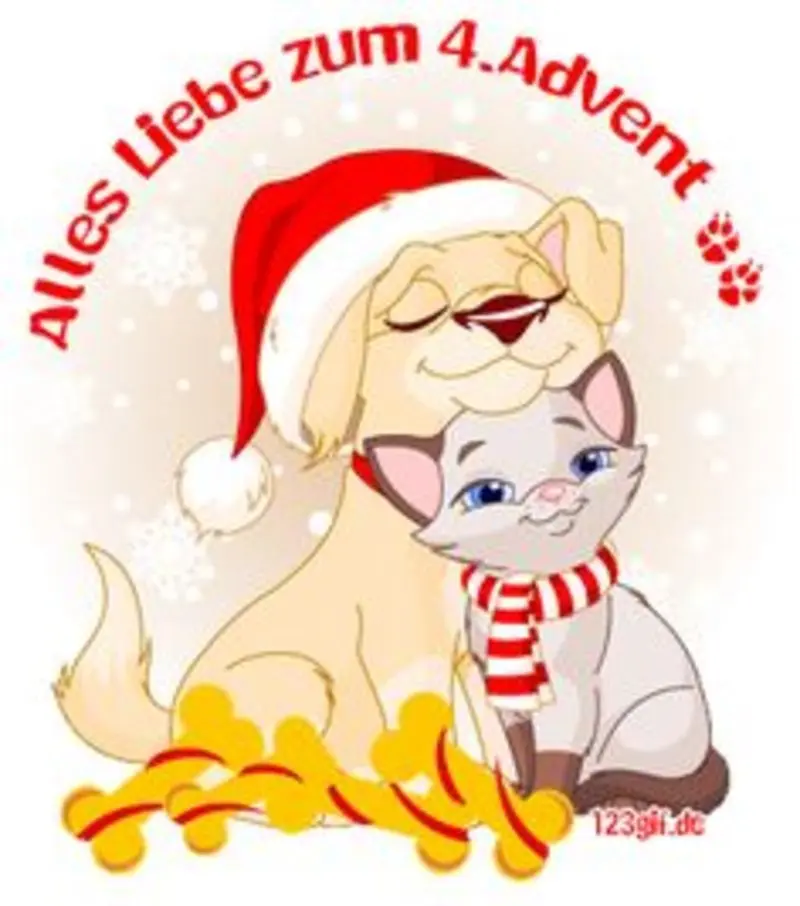 Condolence image of Grüße zum 4. Advent ❤️