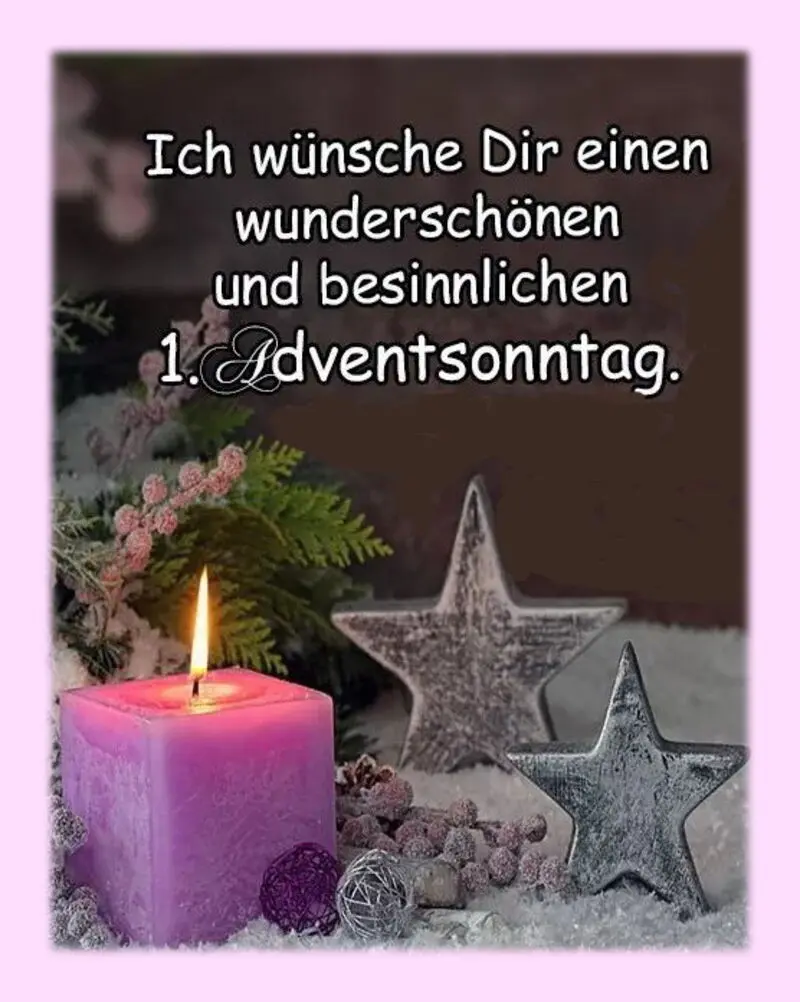 Condolence image of 1.Advent꧁❤️