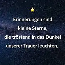 Condolence image of Ilse mit ihren geliebten Sternlein im Herzen