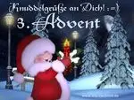 Condolence image of Grüße zum 3. Advent ❤️