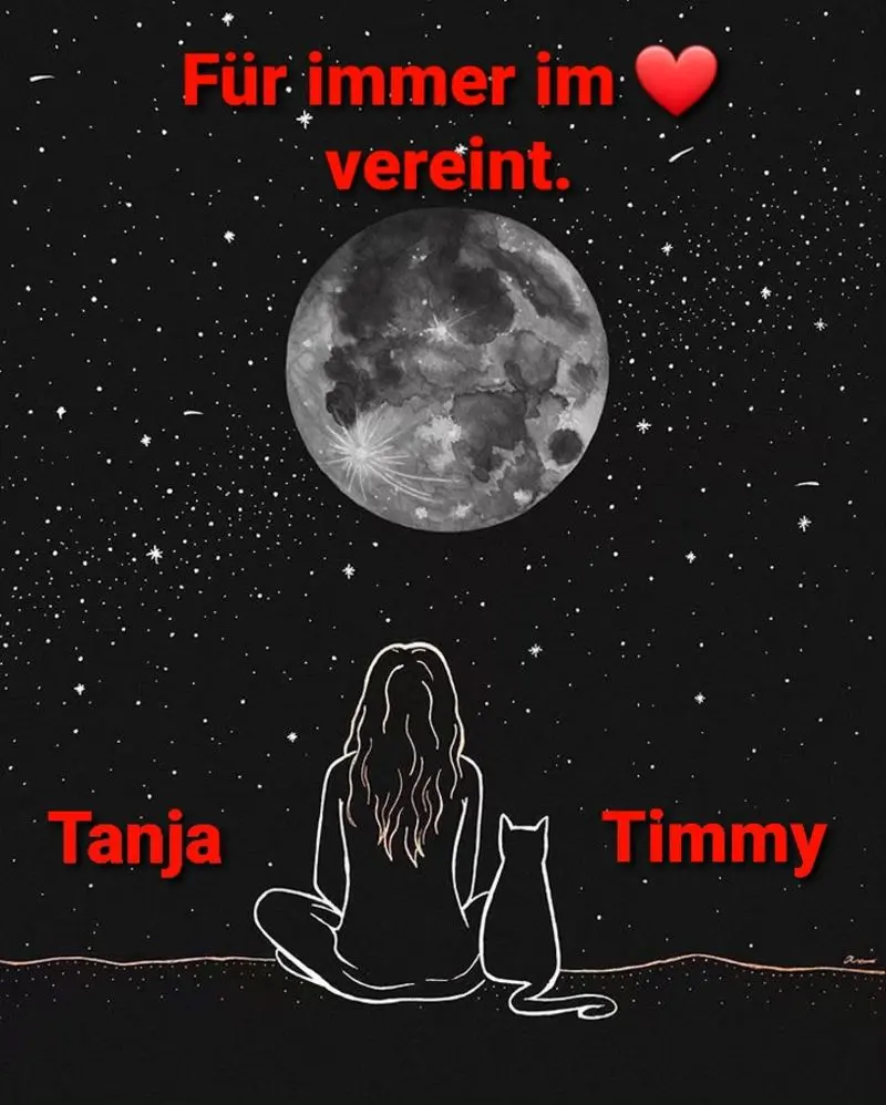 Condolence image of Von Deinem Frauchen Tanja