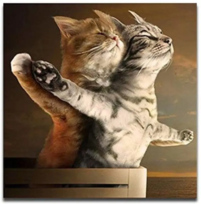 Andachtsbild von Post v. Gatita+Timmy+Schnuffi+Mausi an Mutti Tanja