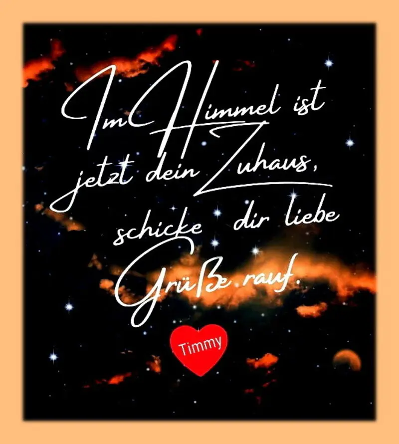 Condolence image of Sabine mit Kaspar tief im Herzen