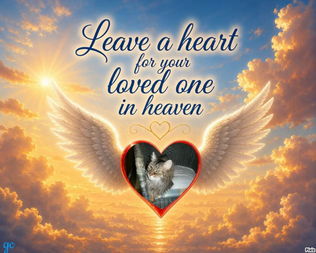 Condolence image of Tanja mit Timmy im 💖🐈🐾