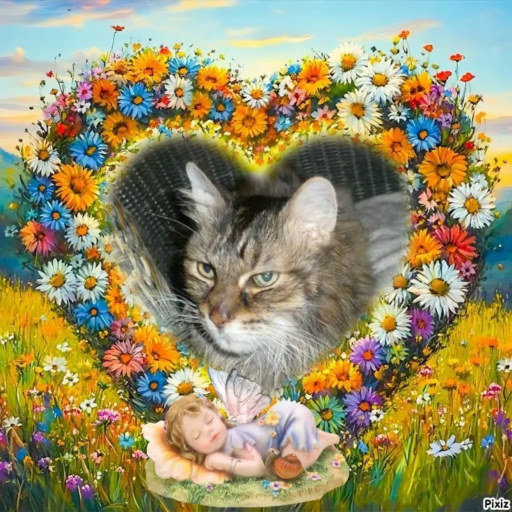 Condolence image of Tanja mit Timmy im 💖🐈🐾