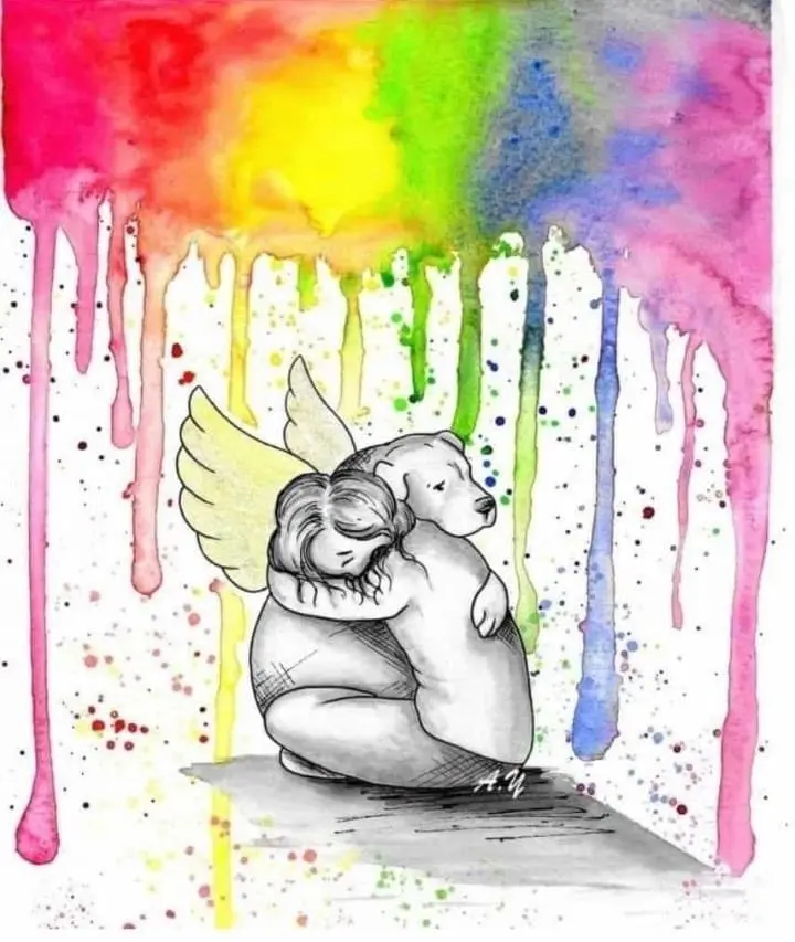 Andachtsbild von Mama