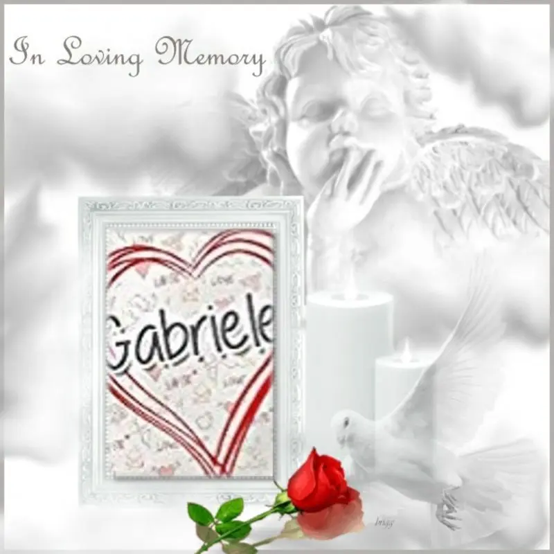 Condolence image of ❤️❤️❤️Fur meine Freundin❤️Gabs❤️