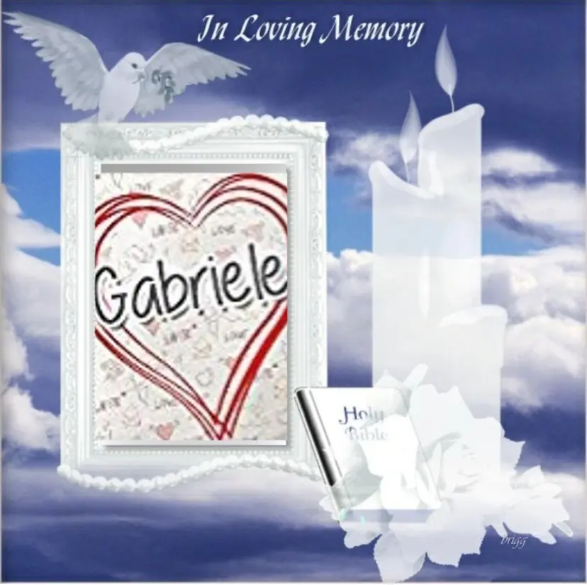Condolence image of Fur Gabriele❤️