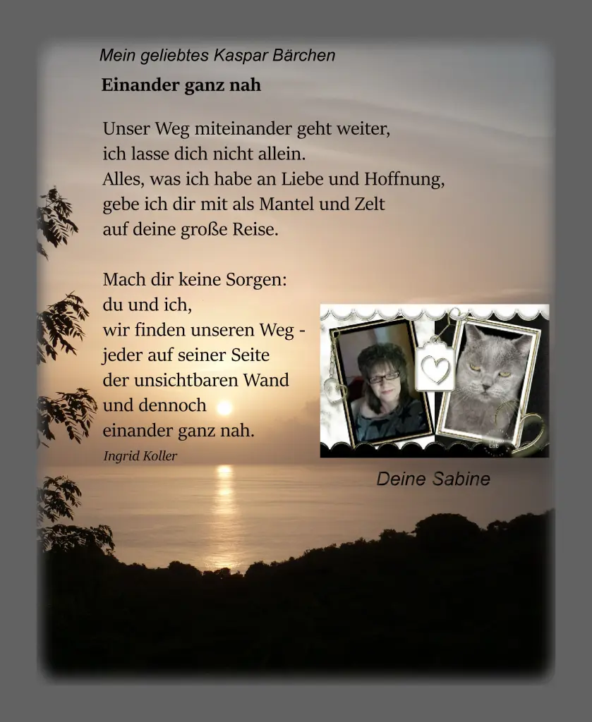 Condolence image of Frauchen❤️