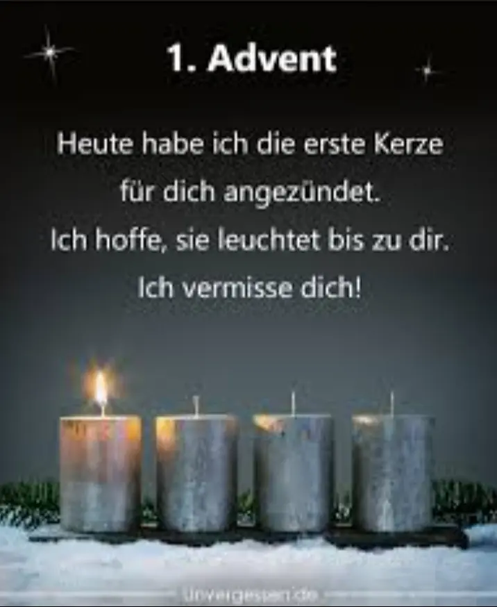 Condolence image of Adventsgruß♥️