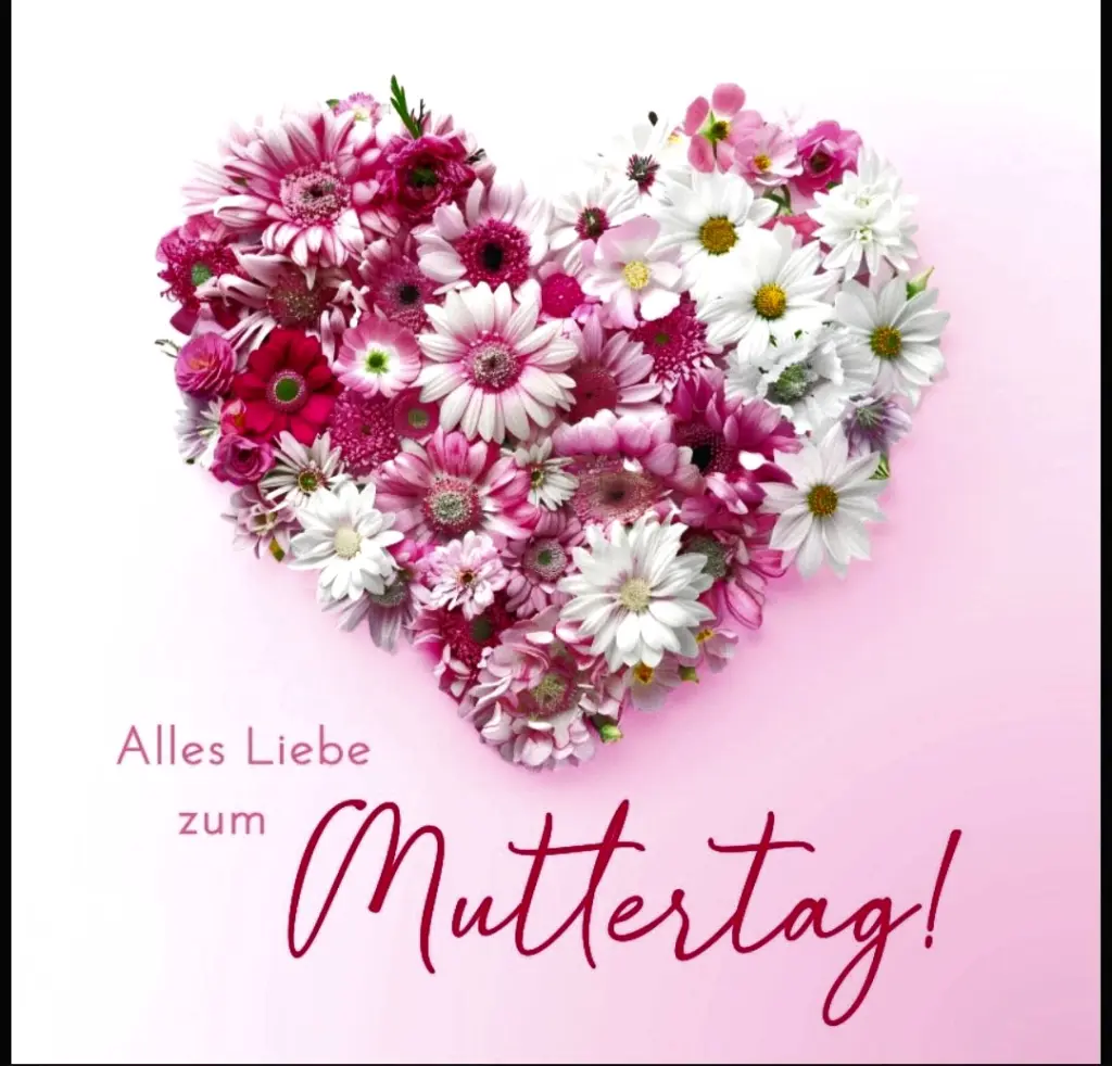 Condolence image of Muttertagsgruß in den Himmel☁️🌈🪽🌹💖