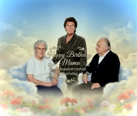 Condolence image of 💐Geburtstagsgrüße an meine Mutti💝 im Himmel☁️