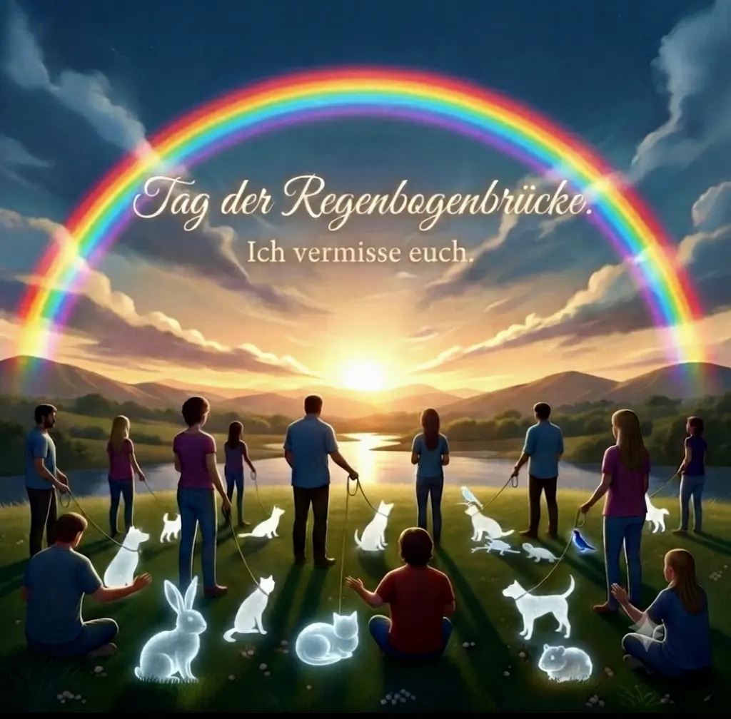 Condolence image of Tag der Regenbogenbrücke🌈💌