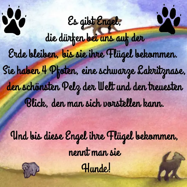 Andachtsbild von Dennis mit Zoe tief im Herzen