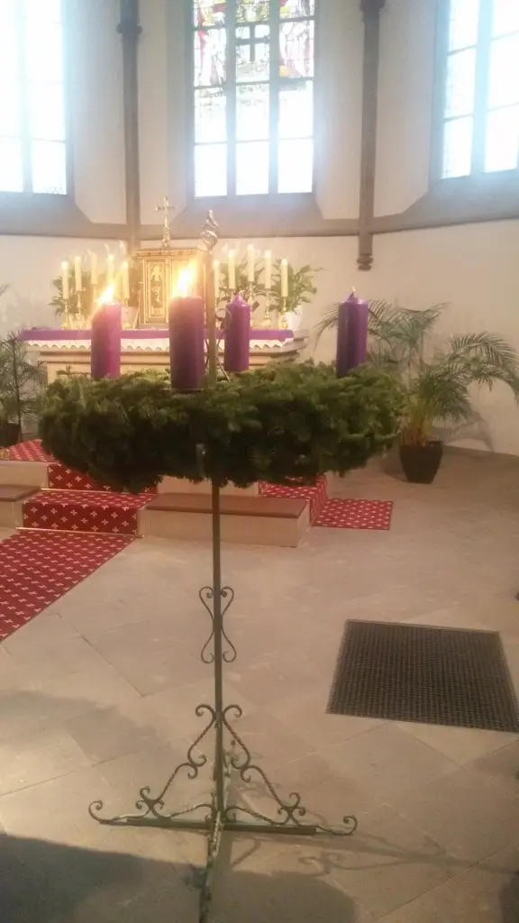 Andachtsbild von Papa und Mama