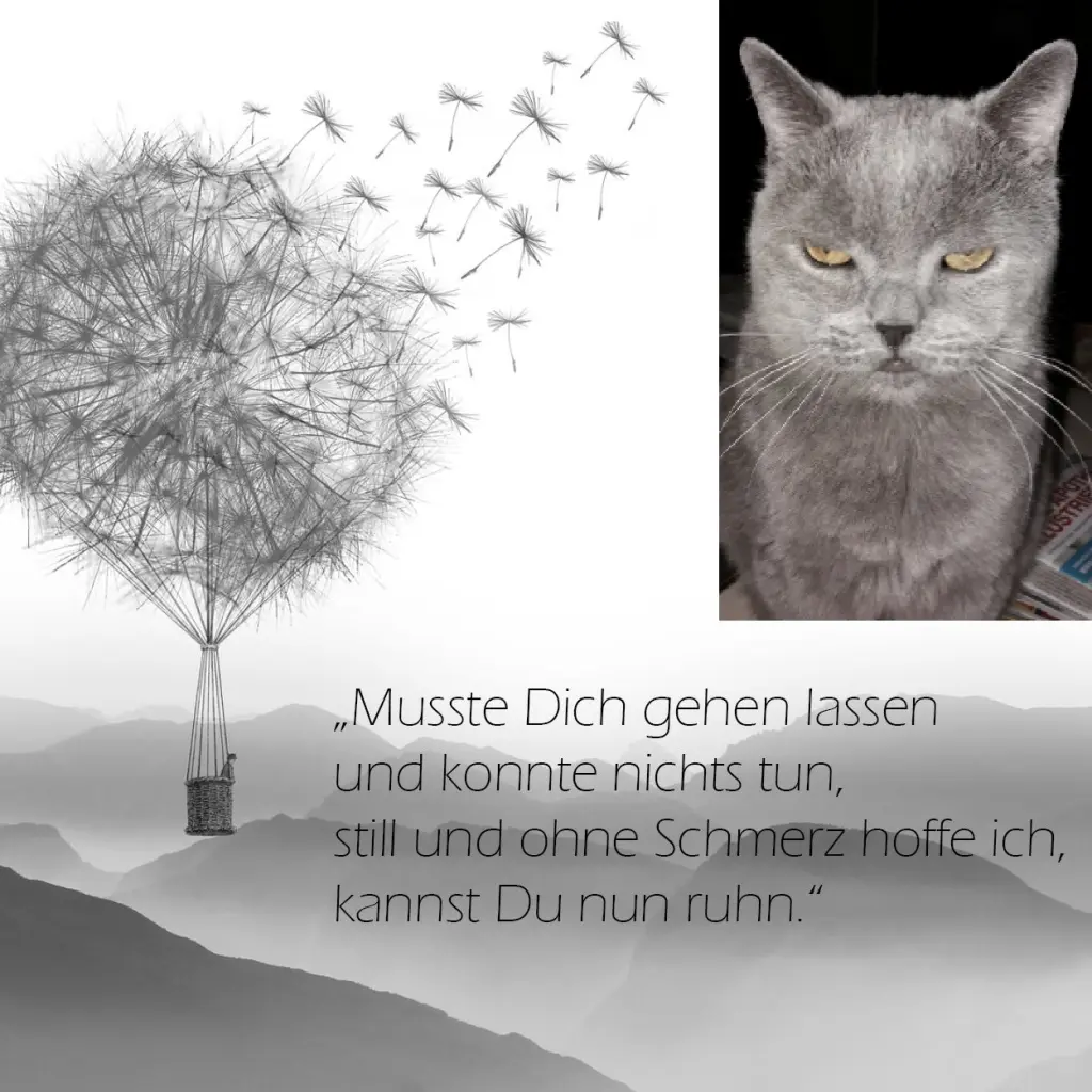 Andachtsbild von Sabine mit Kaspar tief im Herzen