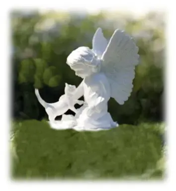 Andachtsbild von Sabine mit Kaspar tief im Herzen