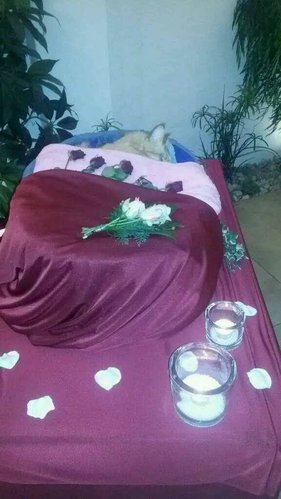 Andachtsbild von Papa und Mama