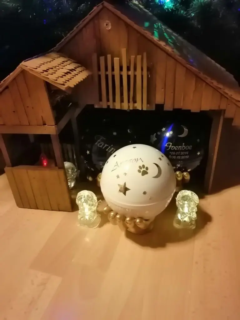 Andachtsbild von Papa und Mama