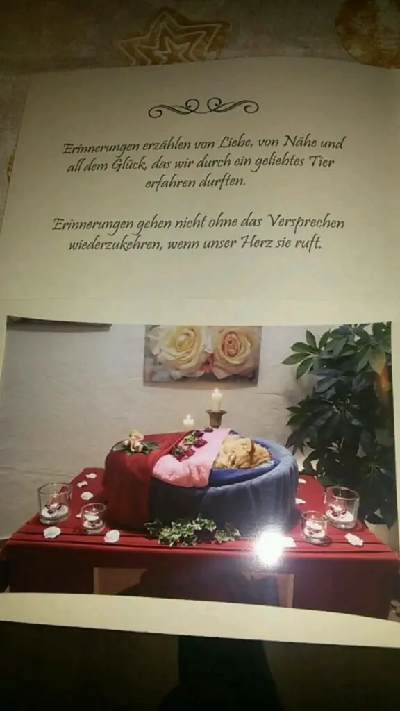 Andachtsbild von Papa und Mama 