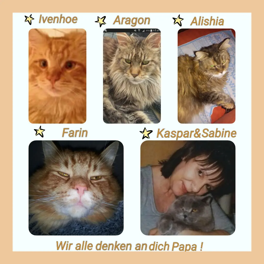 Andachtsbild von Sabine mit Kaspar tief im Herzen