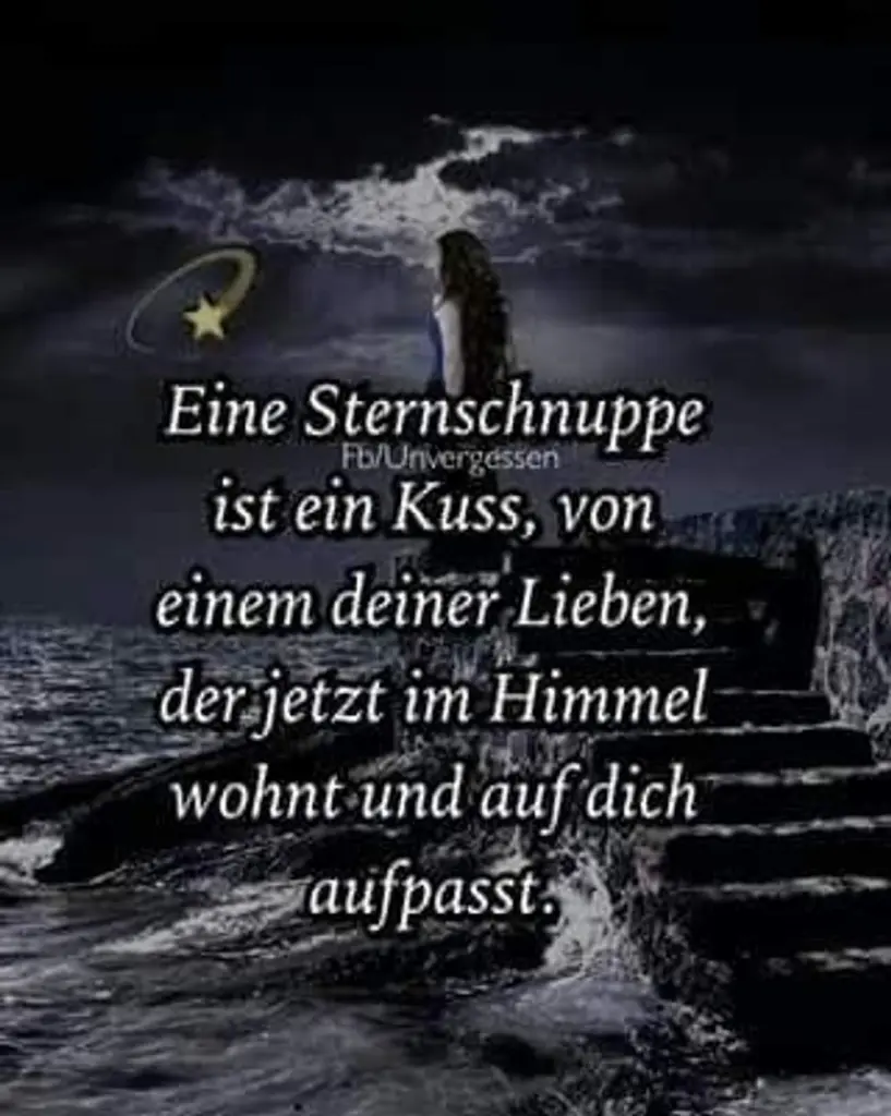 Condolence image of Gute Nacht meine Lieben Sternchen ⭐