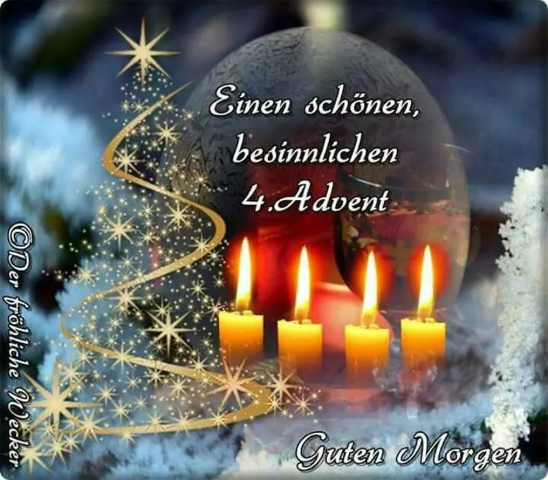 Condolence image of Grüße zum 4. Advent ❤️