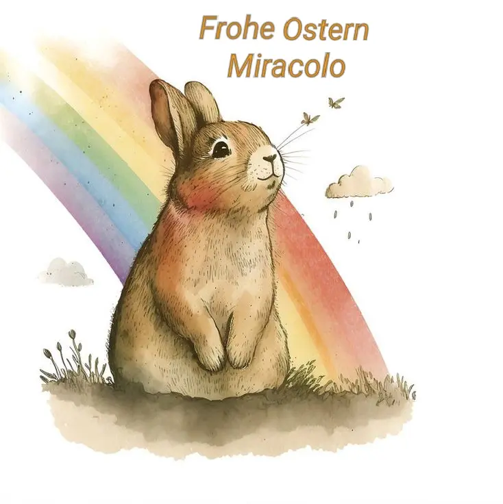 Condolence image of ♥️Ostergrüße ins Regenbogenland ♥️