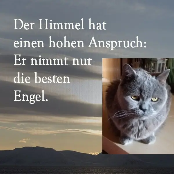 Andachtsbild von Sabine mit Kaspar tief im Herzen