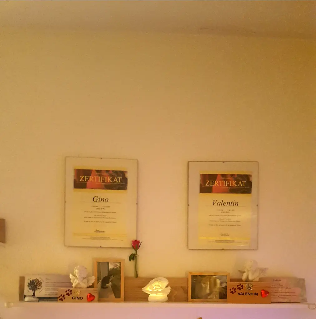 Andachtsbild von Michaela