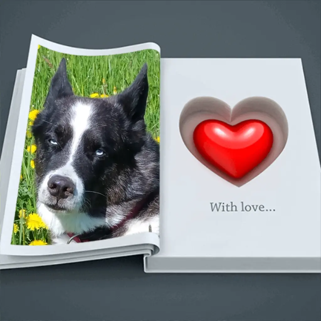 Condolence image of Sabine mit Sam im Herzen 