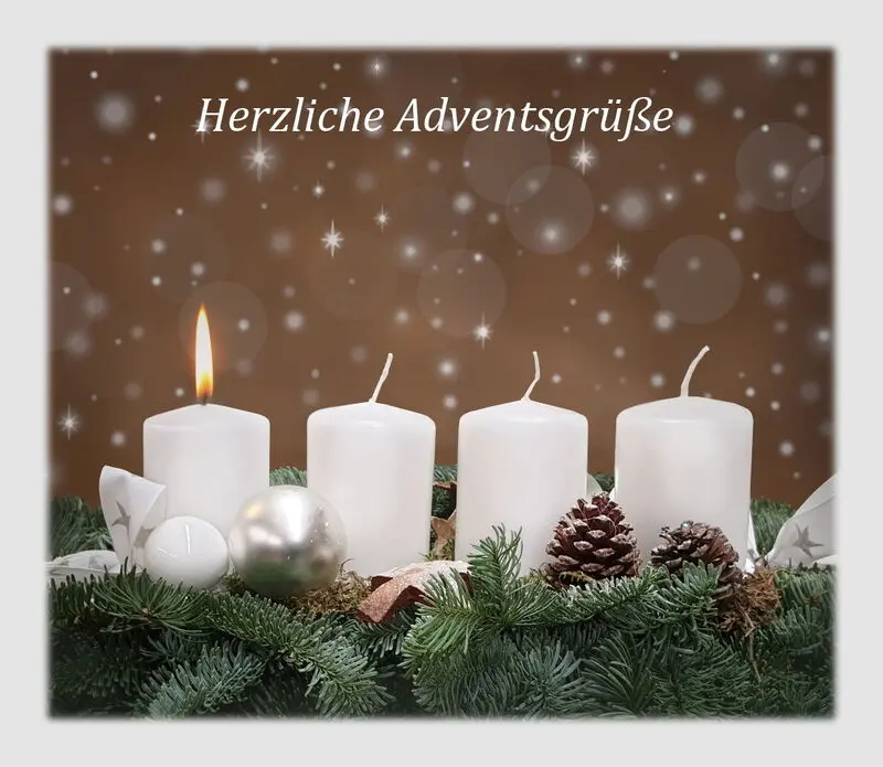 Condolence image of 1.Advent꧁❤️