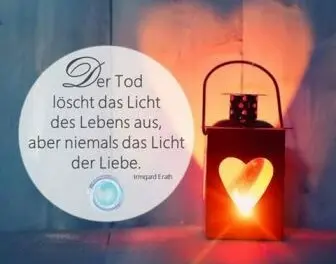 Andachtsbild von Ilse mit ihren geliebten Sternlein im Herzen