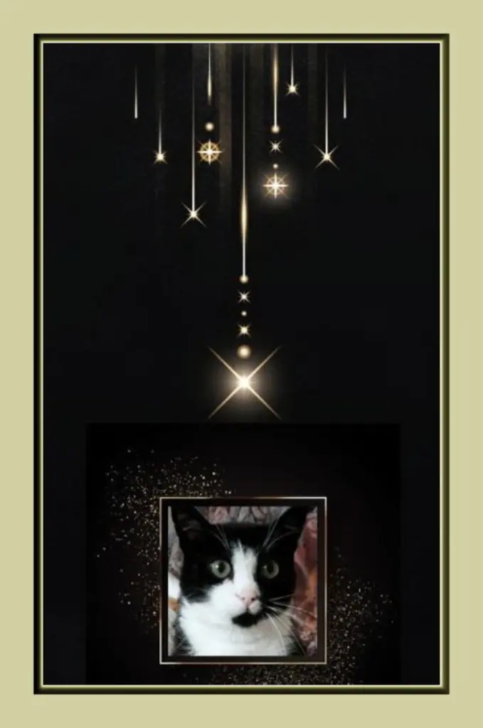 Andachtsbild von Sabine mit Kaspar tief im Herzen