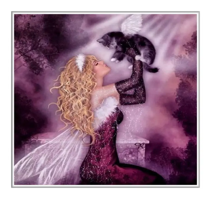 Andachtsbild von Sabine mit Kaspar tief im Herzen