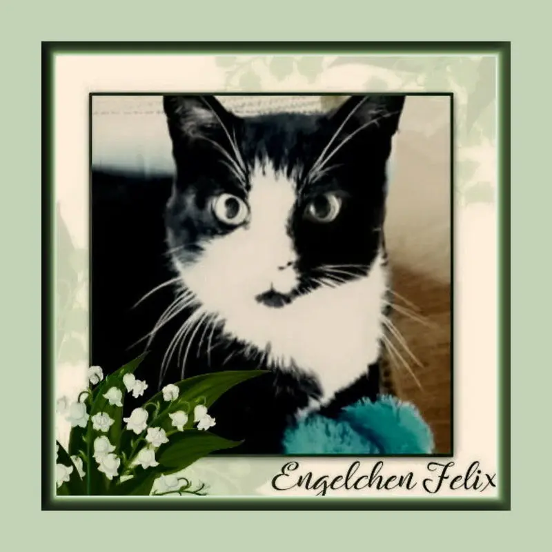 Andachtsbild von Sabine mit Kaspar tief im Herzen