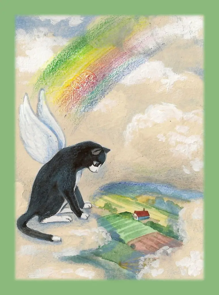 Andachtsbild von Sabine mit Kaspar tief im Herzen