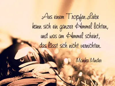 Andachtsbild von Ilse mit ihren geliebten Sternlein im Herzen