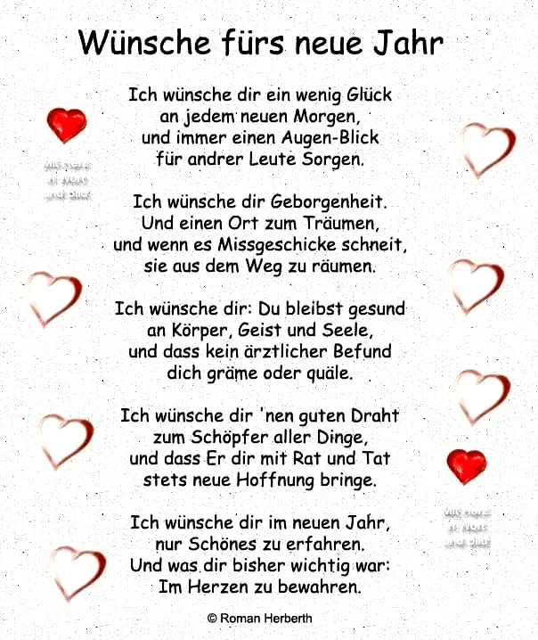 Andachtsbild von Neujahrsgrüße 