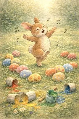 Condolence image of Ostergrüße💌 zu Felix, Lemmi, Tommi, Bobele, Kira ins 🌈Land