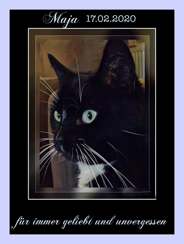 Andachtsbild von Sabine mit Kaspar tief im Herzen