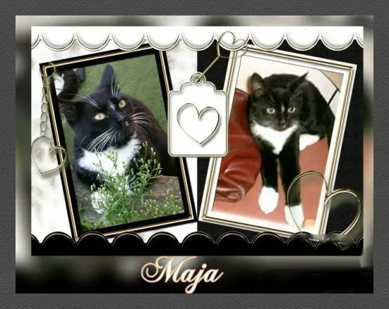 Andachtsbild von Sabine mit Kaspar tief im Herzen